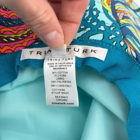 Trina Turk Finding Dory Nemo Sun Hat Wide Brim Beach Vacation Disney - Picture 8 of 9